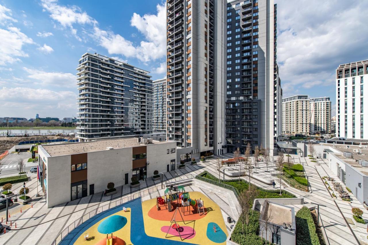 Stylish Apartment In Belgrade Waterfront Eksteriør bilde