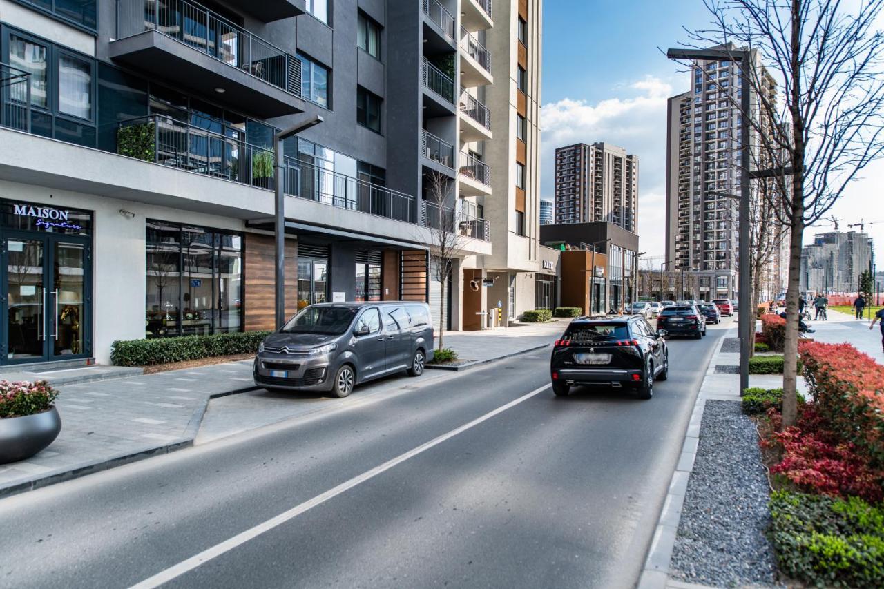 Stylish Apartment In Belgrade Waterfront Eksteriør bilde